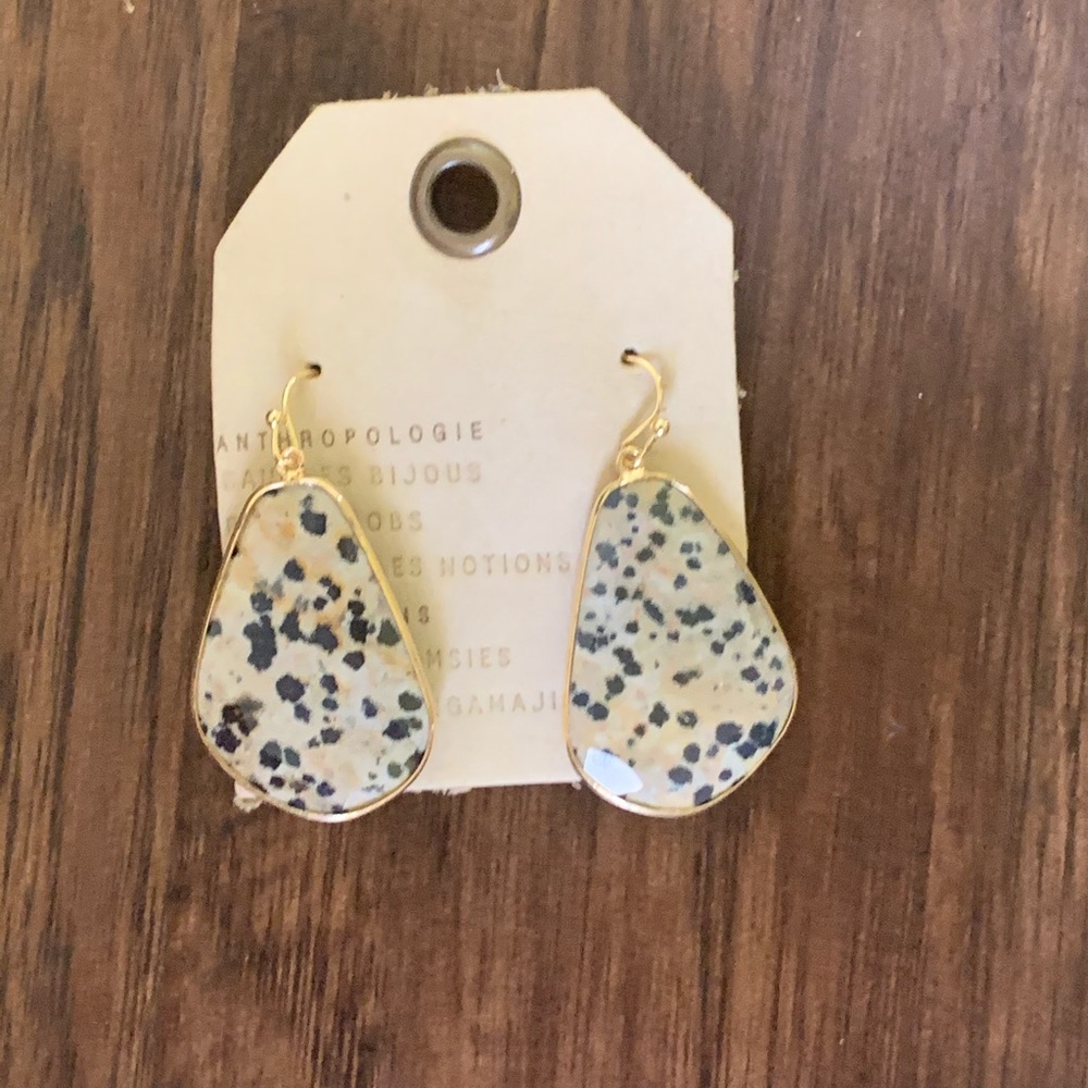 Anthropologie beautiful stone earring